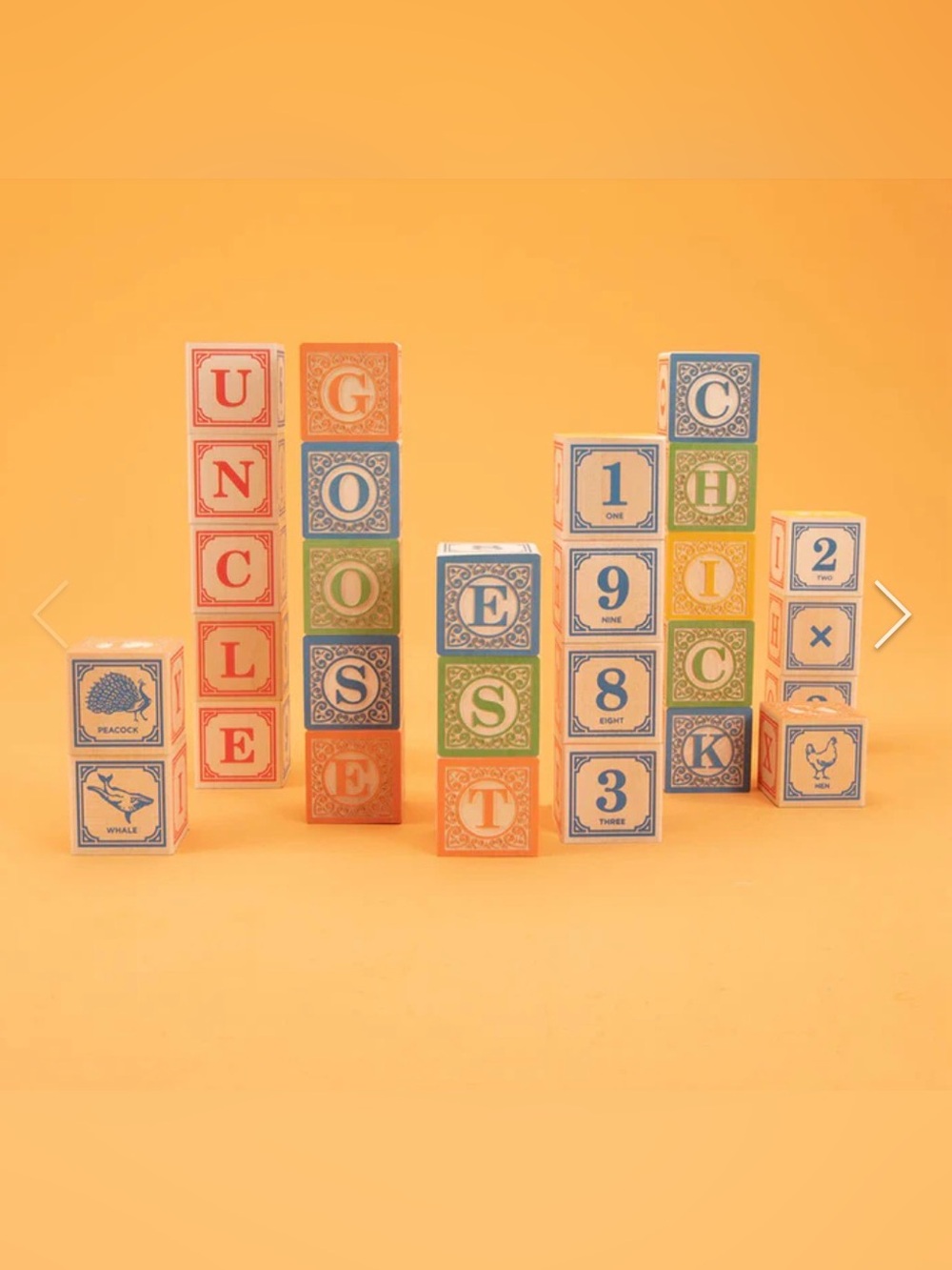 Uncle Goose Classic ABC Blocks (set of 28)
